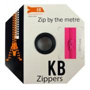 All-purpose coil zipper, fucsia (457)