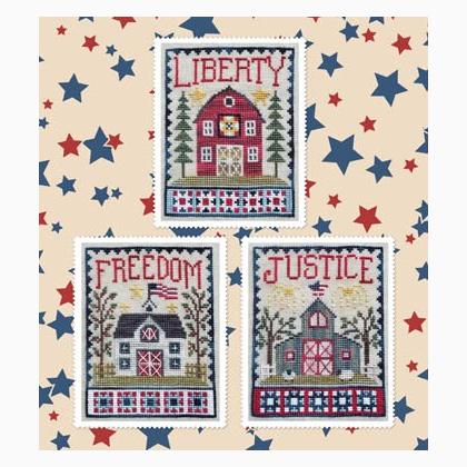 Patriotic Barn Trio