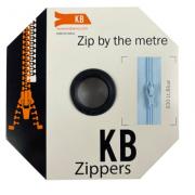 All-purpose coil zipper, light blue (830)
