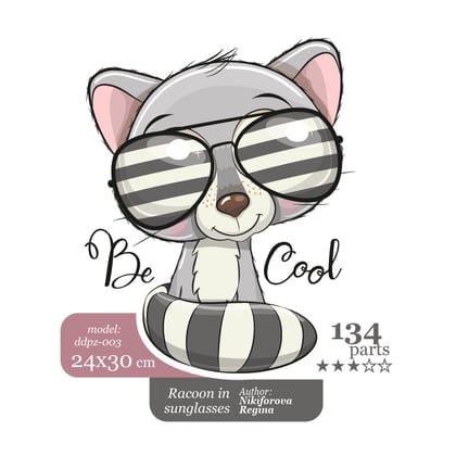 Racoon in Sunglasses