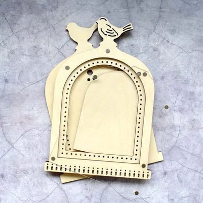 Frame with plexiglas - Cloche S