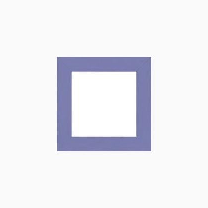 Wooden Frame Matte Periwinkle