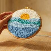 The Ocean Meditation Punch Needle Kit