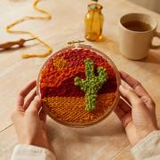 The Desert Meditation Punch Needle Kit