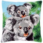 Front Cushion: Koala with Baby