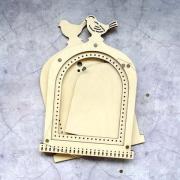 Frame with plexiglas - Cloche S