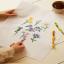 The Peaceful Flowers Cross Stitch Kit