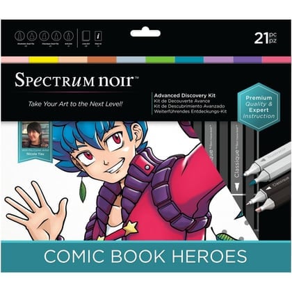Spectrum Noir Advanced Discovery Kit - Comic Book Heroes