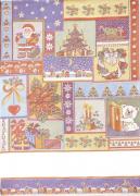 Kitchen towel - Christmas in color - Patchwork