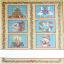 Kitchen towel - Christmas in color - Ornaments - Gold