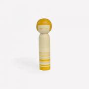 Kokeshi Doll Pincushion - Yellow