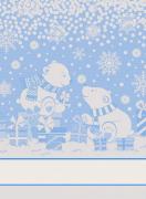 Kitchen towel - Polar Chenille - Blue