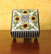 Sunflower Footed Cushion
