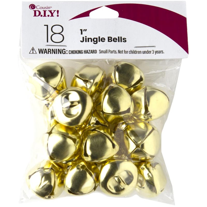 Jingle Bells .375 18/Pkg Gold