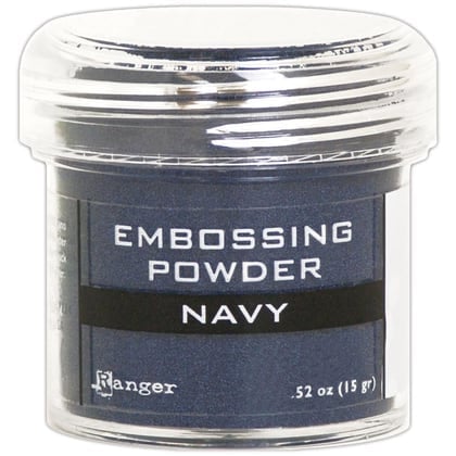 Embossing Powder - Navy Metallic