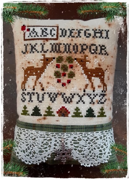 ABC of Winter (with charms)