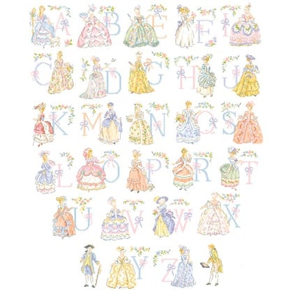 Le grand ABC «Marie-Antoinette»