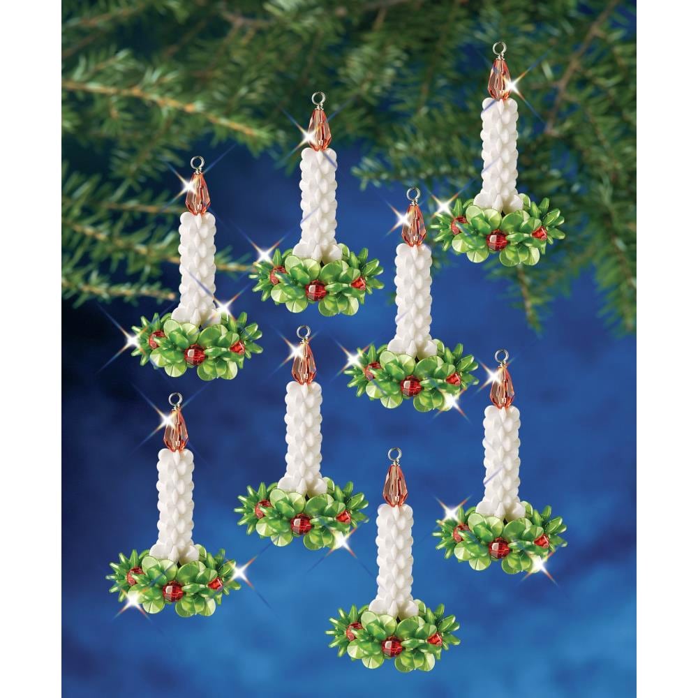 Vintage beaded discount ornament kits