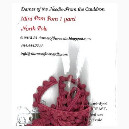 North Pole Mini Pom Pom (1yd)