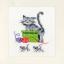 Greeting Cards: Playful cats