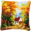 Front Cushion: Forest House