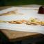 Squared Tablecloth - Hedgehogs and Autumn Leaves