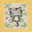 Cats and Flowers - Set of 3
