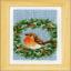 Robins in Winter - Set of 3