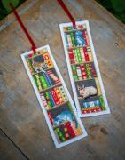 Bookmark - Cats in bookshelf (2)