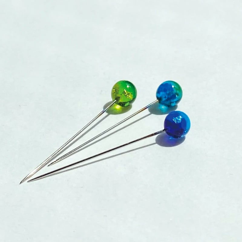 Glass Head Pins 1-7/8 (100 Pack)