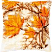 Front Cushion: Autumn leaves