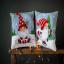 Front Cushion: Christmas gnome on ice