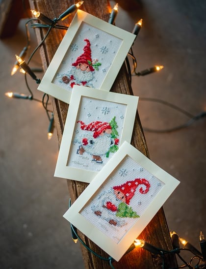 Greeting Cards: Christmas gnomes