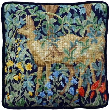 Cushion - Greenery Deer Tapestry