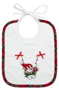 Baby Bib - My first Christmas - Snowman