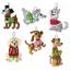Felt Ornaments Applique Kit set of 6 - Dogs