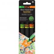 Spectrum Noir Sparkle Glitter Brush Pens - Earthy Natural