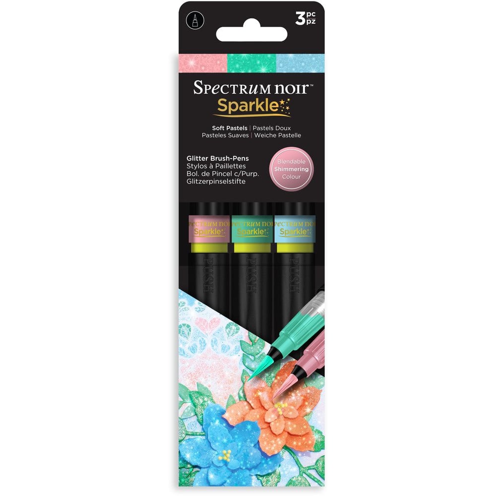 Real Brush Pens , Pastel - Set of 12 | Arteza