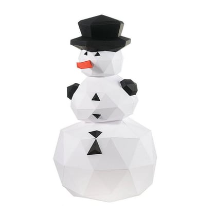 Snowman - Papercraft Kit