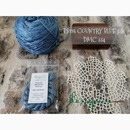 Silk Thread - Country blue