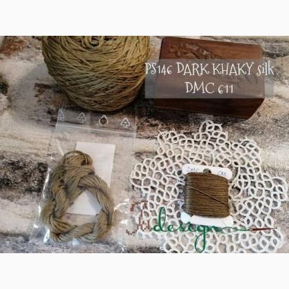 Silk Thread - Dark khaky