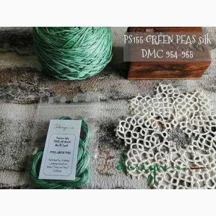 Silk Thread - Green peas