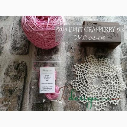 Silk Thread - Light cranberry
