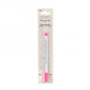 Pink fabric marker, disappears with water