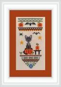 Сat with Pumpkin