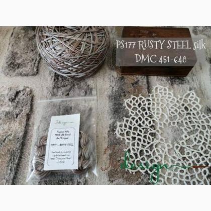 Silk Thread - Rusty steel