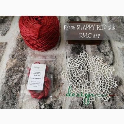 Silk Thread - Shabby red