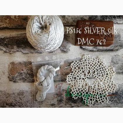 Silk Thread - Silver