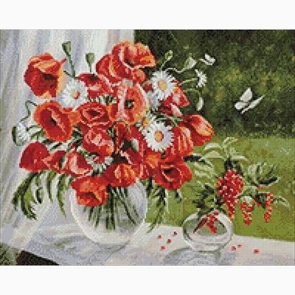 Poppies From Crafting Spark - Diamond Painting - Kits - Casa Cenina