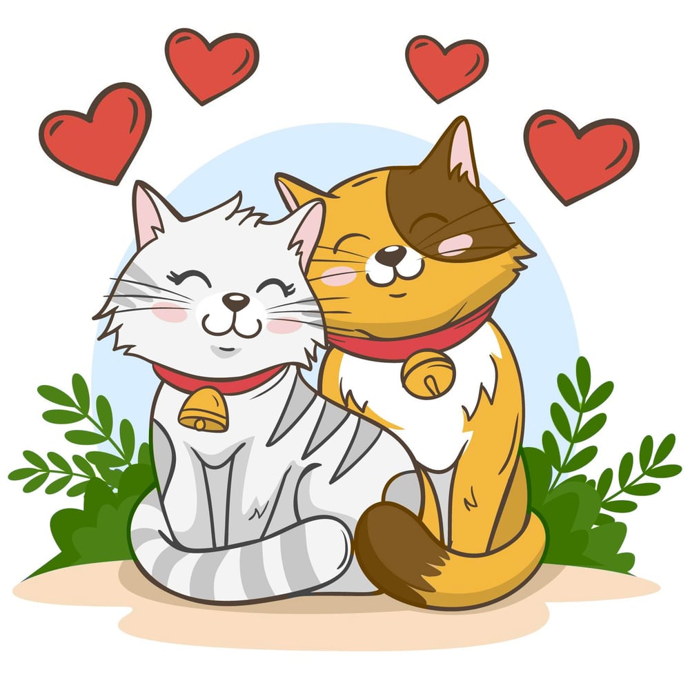 Cat Love From Crafting Spark - Diamond Painting - Kits - Casa Cenina Cat Love From Crafting Spark - Diamond Painting - Kits - Casa Cenina
